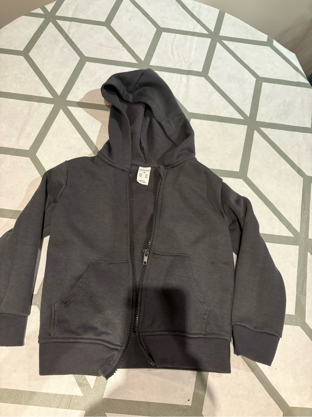 3/15$ Kids Black Zip-Up Hoodie Sweatshirt